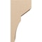 Ekena Millwork 11"W x 11"D x 22"H Wide Monterey Rough Cedar Woodgrain TimberThane Corbel, Primed Tan CORUR11X11X22MONRCPR - alternate 2
